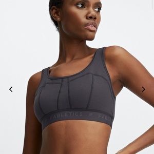Fabletics Black Waffleknit Bra